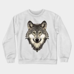 Wolfie In Gray Crewneck Sweatshirt